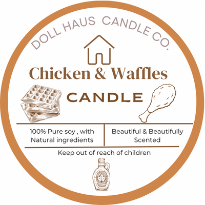 Chicken and Waffles Candle