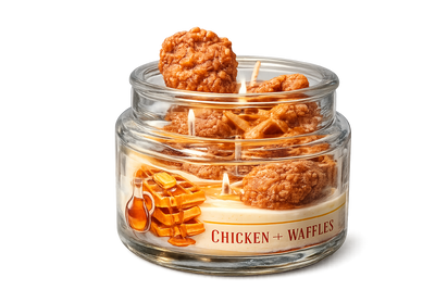 Chicken and Waffles Candle